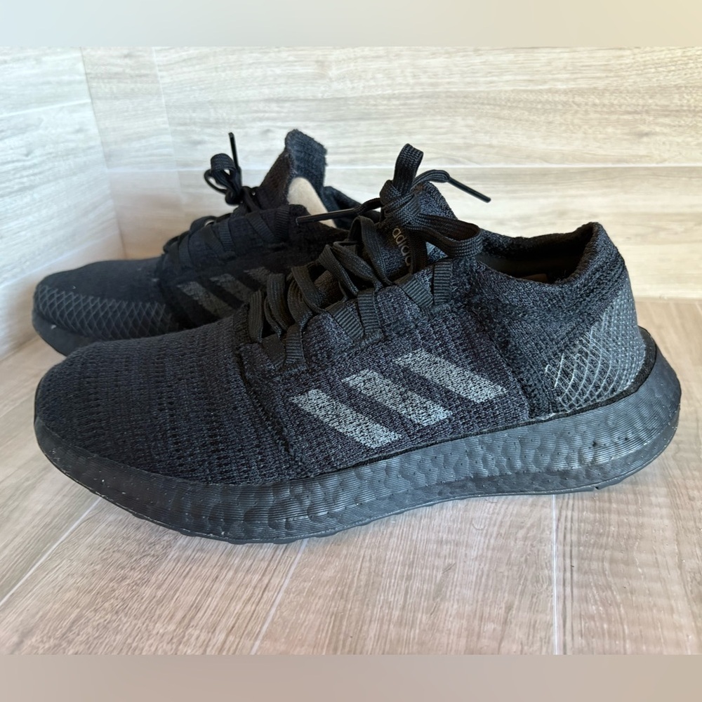 Adidas PureBOOST GO Black Carbon Men's Running Shoes Low Top Sneakers F35786 - Picture 11 of 13